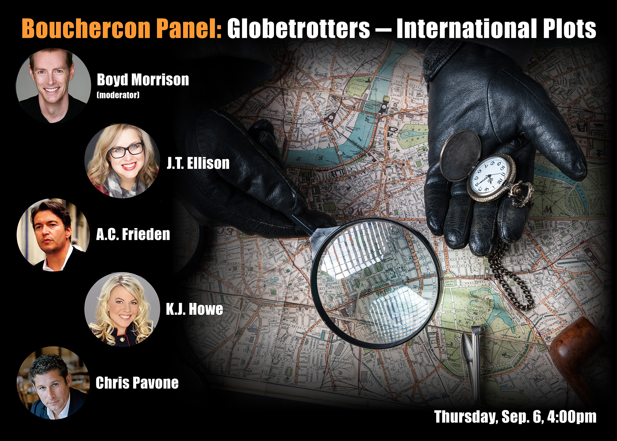 Bouchercon 2018 panel